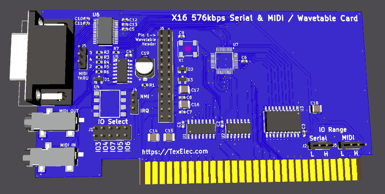 Prototype Serial Card